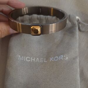 Michael Kors Bronze Bracelet with Gem Accent